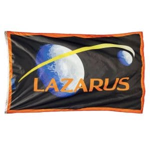 Lot #304: Interstellar (2014) Screen Used Lazarus Flag From Nasa Conference Room