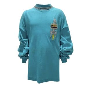 Lot #355: Silver Spoons (1982-1987) Production Used Rocket Burger Uniform Shirt