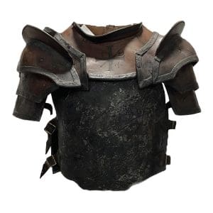 Lot #315: The Last Witch Hunter (2015) A&C Soldier #5 James Hutchison III Screen Worn 2 Piece Armor