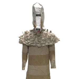 The White Princess (2017) Screen Worn Mummer Costume Robe, Collar & Pig Mask