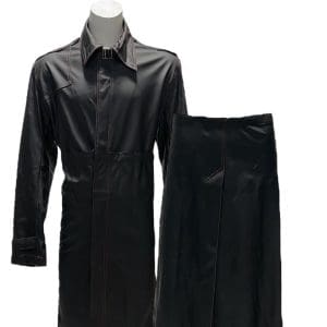 Lot #341: Resident Evil Retribution (2012) Unbrella Trooper Screen Worn Jacket & Skirt Set