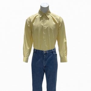 The Iron Claw Bill Mercer Michael Harney Screen Worn Long Sleeve, Button-Front Shirt & Button-Front Pants Ch 3, 4 Sc 40-45