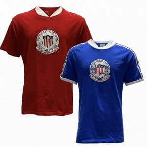 Lot #129: The Iron Claw Olympic Training Center Screen Worn Shirt Set