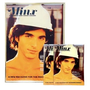 Lot #90: Minx Screen Used 2 Minx Magazines & Framed Poster